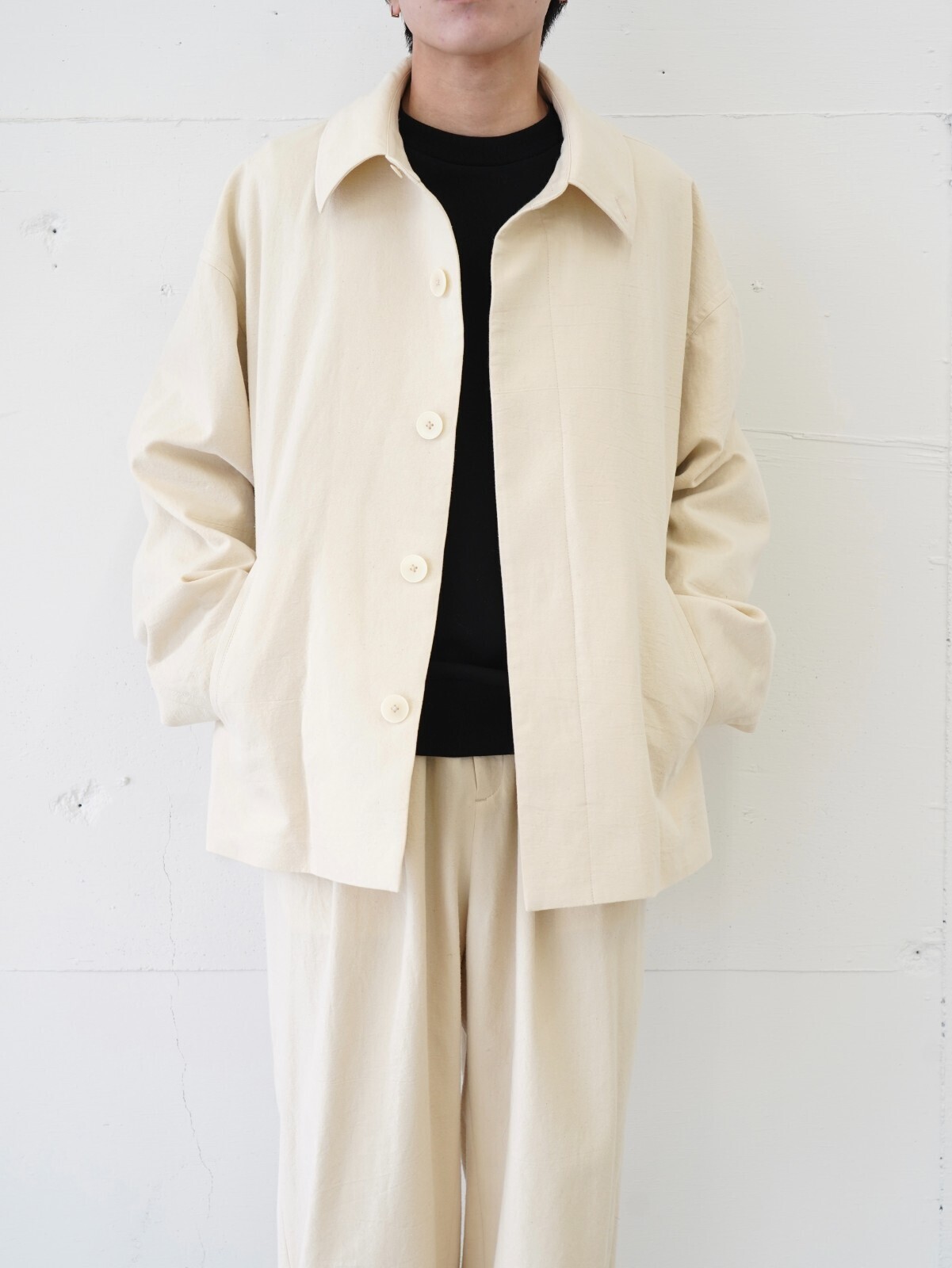 Blanc YM 女士 & 男士 Oxford Oversize Blouson 图片12