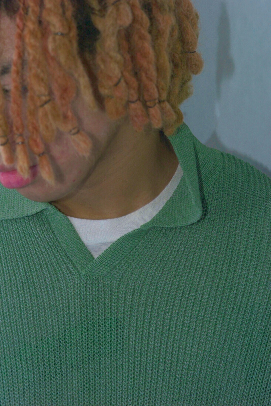 ブラン ワイエム レディース & メンズ スキッパーニットシャツ 画像3