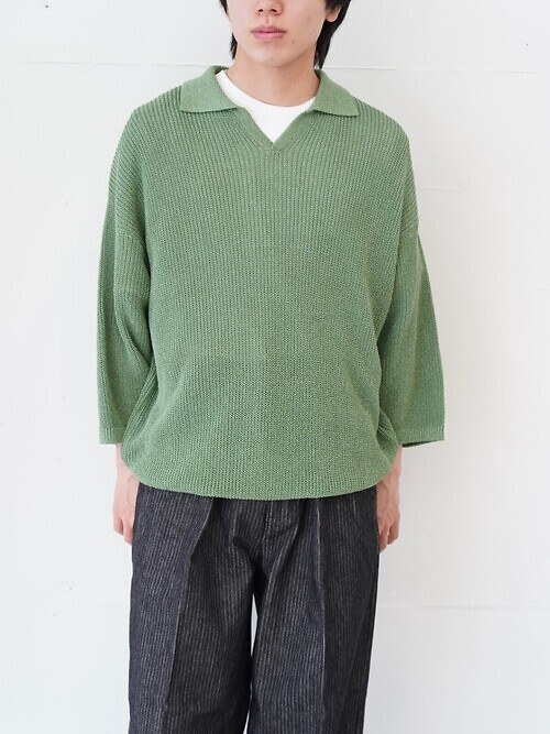 Skipper Knit Shirts｜Blanc YM WOMENS & MENS