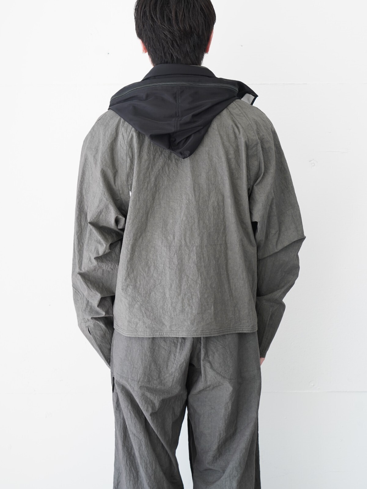 【完売】JIANYE BASIC UNIT 01 / CHARCOAL 2024 Autumn / Winter Collection] JIAN YE BASIC UNIT 01