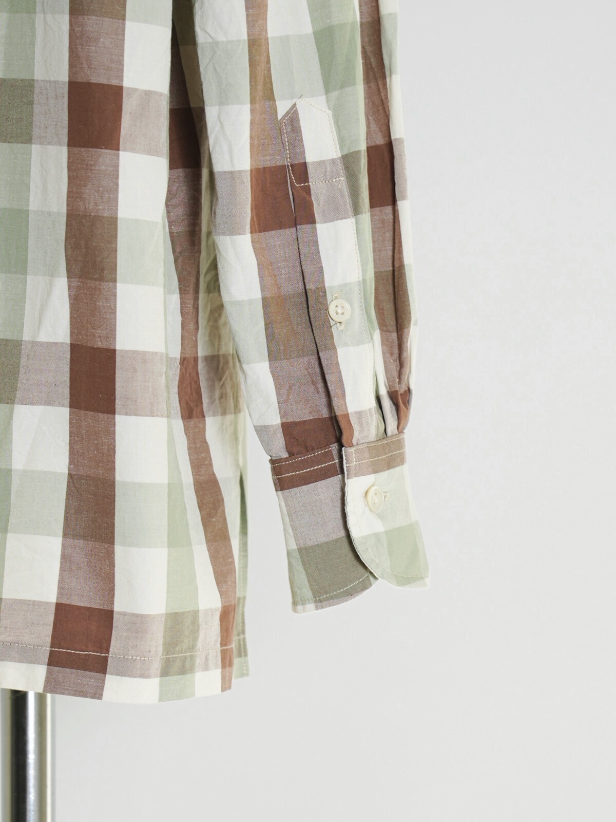 KAPTAIN SUNSHINE 男裝 Open Collar L/S Shirt 圖片4