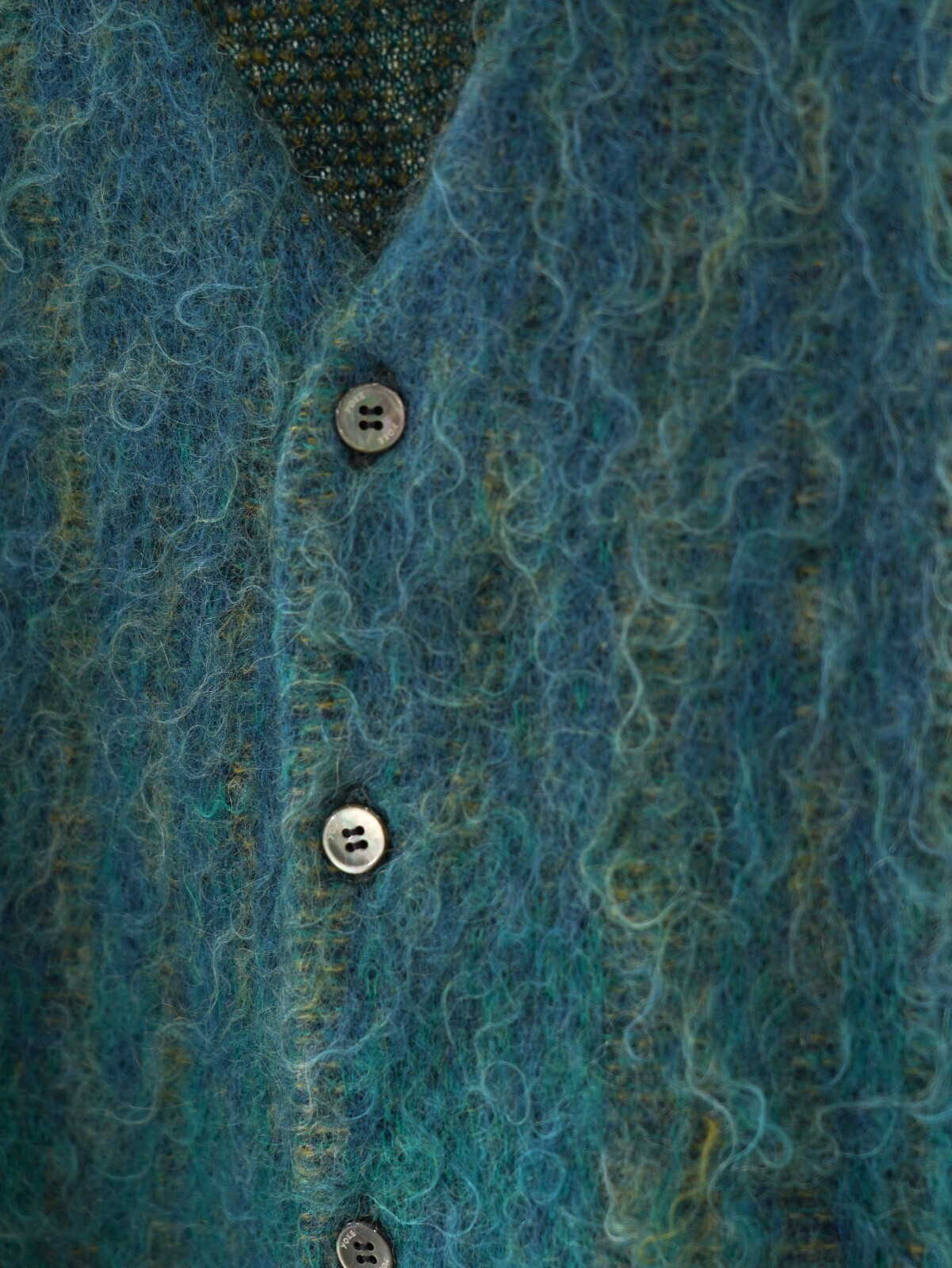 YOKE 女士 & 男士 TREE JACQUARD MOHAIR BUTTONED CARDIGAN 图片20