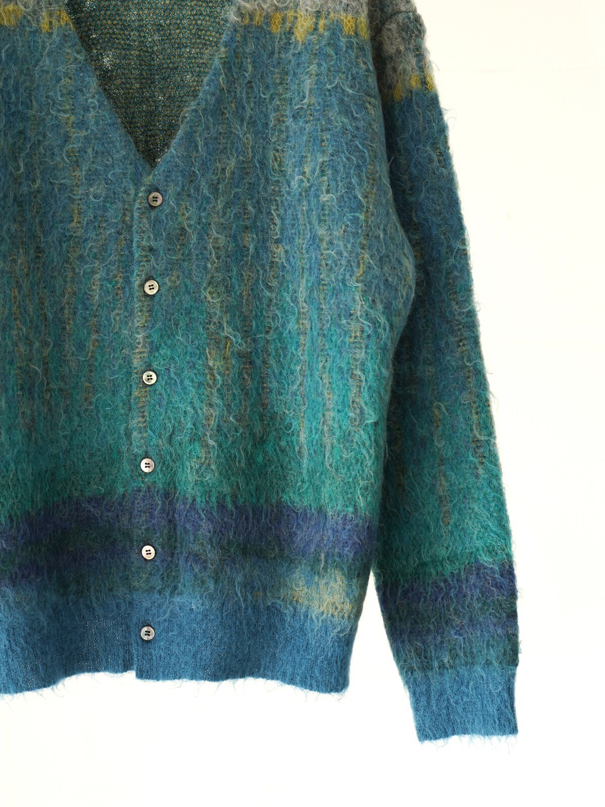 YOKE 女士 & 男士 TREE JACQUARD MOHAIR BUTTONED CARDIGAN 图片17