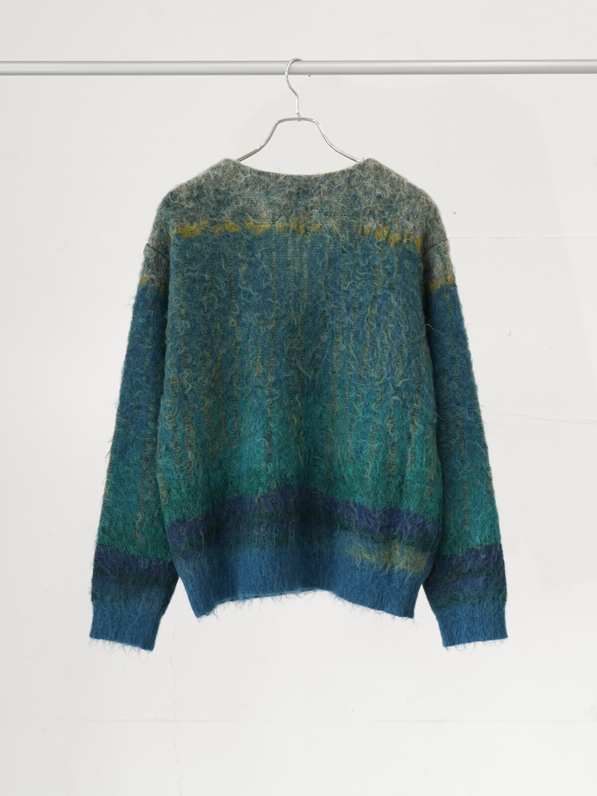 YOKE 女士 & 男士 TREE JACQUARD MOHAIR BUTTONED CARDIGAN 图片15