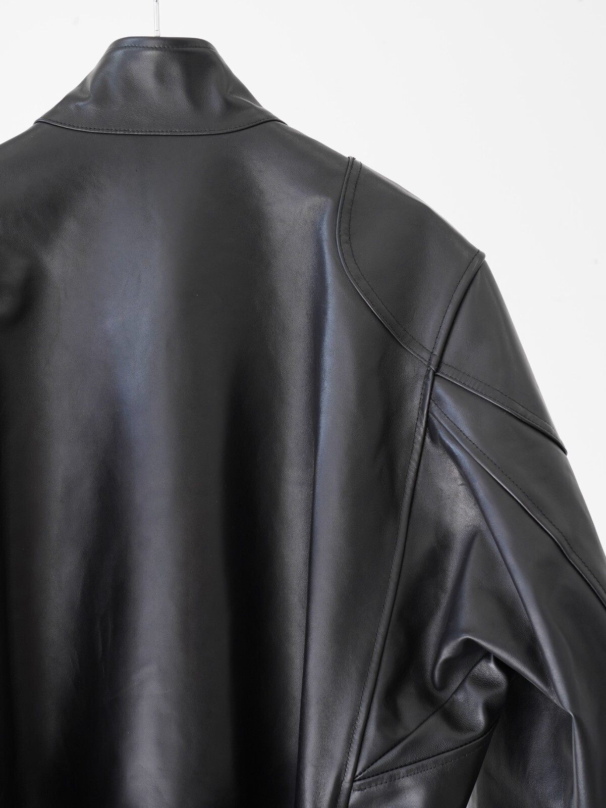 DAIRIKU 男士 "Jerome" 4PKT Leather Moto Jacket 圖片11