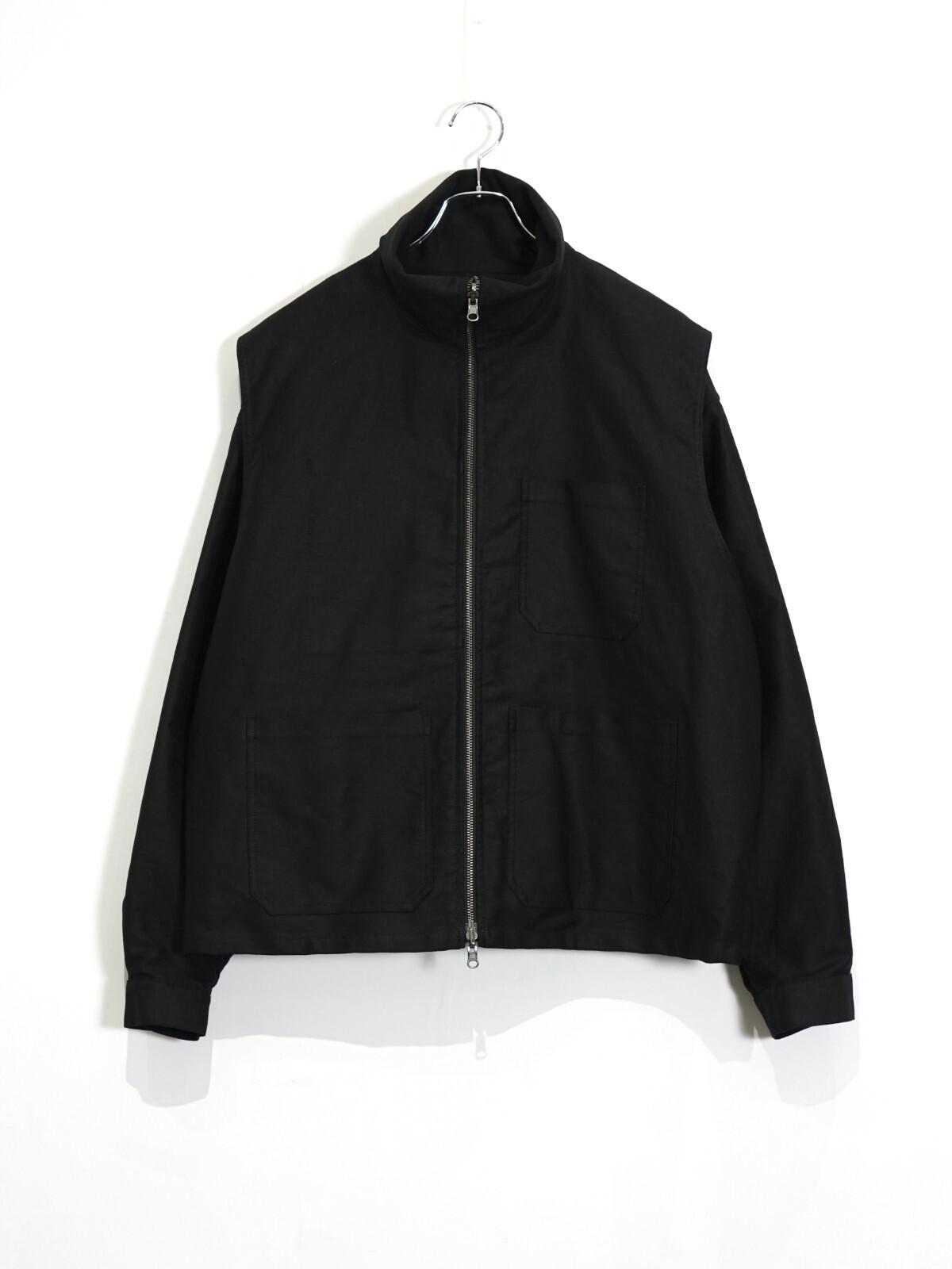 DAIRIKU 남성 "Vincent" Docking French Work Jacket 이미지12