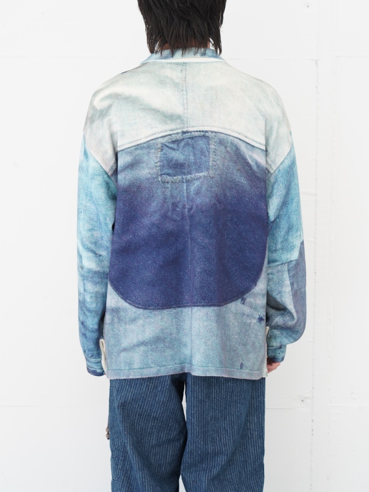 ダイリク メンズ "Transfer"フレンチジャケットニット 画像3