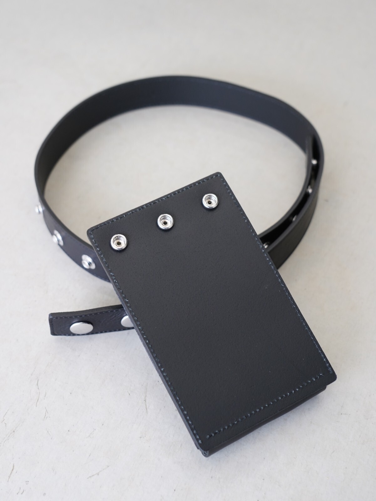 ダイリク メンズ スタッズベルト with ホルダーバッグ 画像9