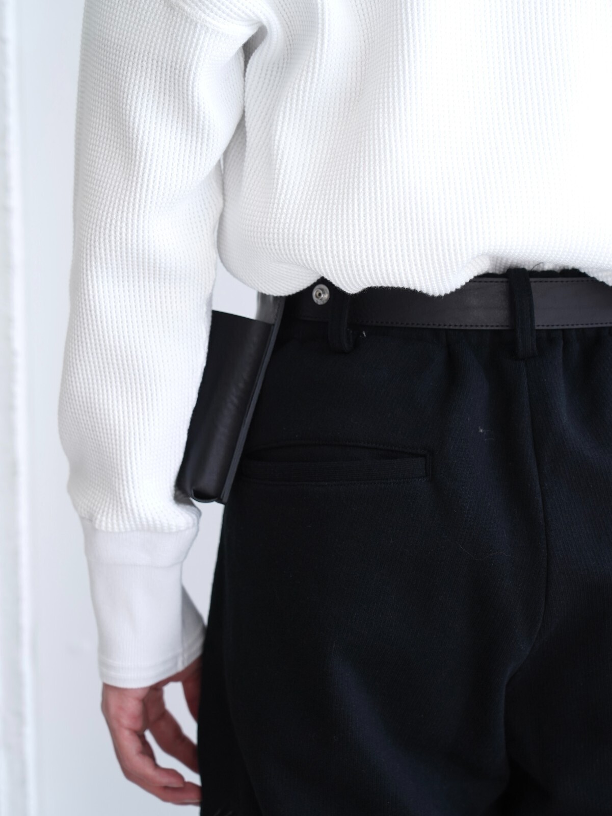 ダイリク メンズ スタッズベルト with ホルダーバッグ 画像12