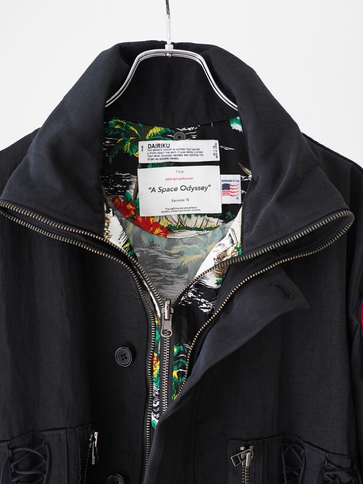 DAIRIKU 男士 "Astronaut" Code Jacket & Aloha Shirt 圖片14