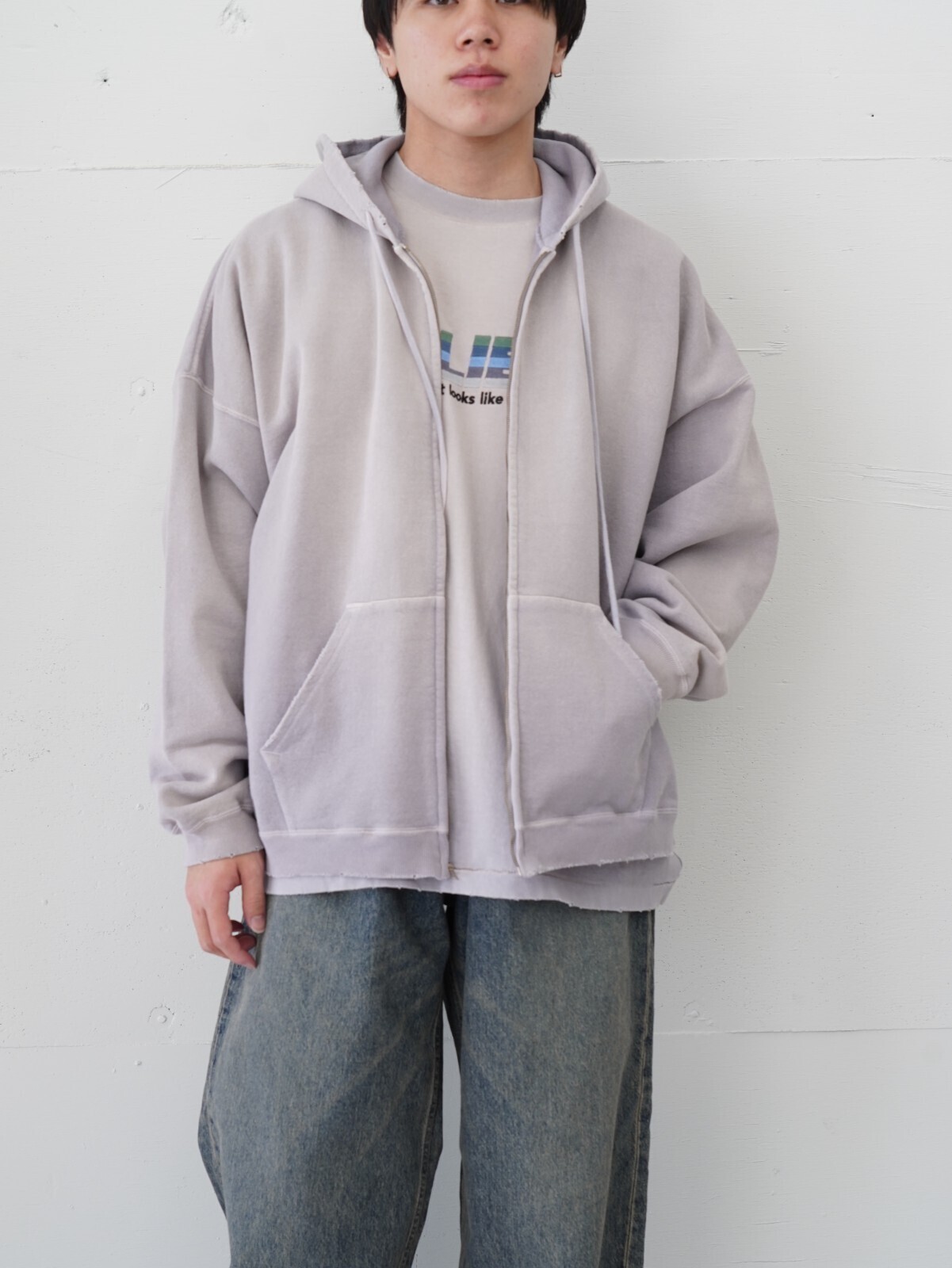 DAIRIKU 남성 "Water-Proof" Vintage Hoodie 이미지14