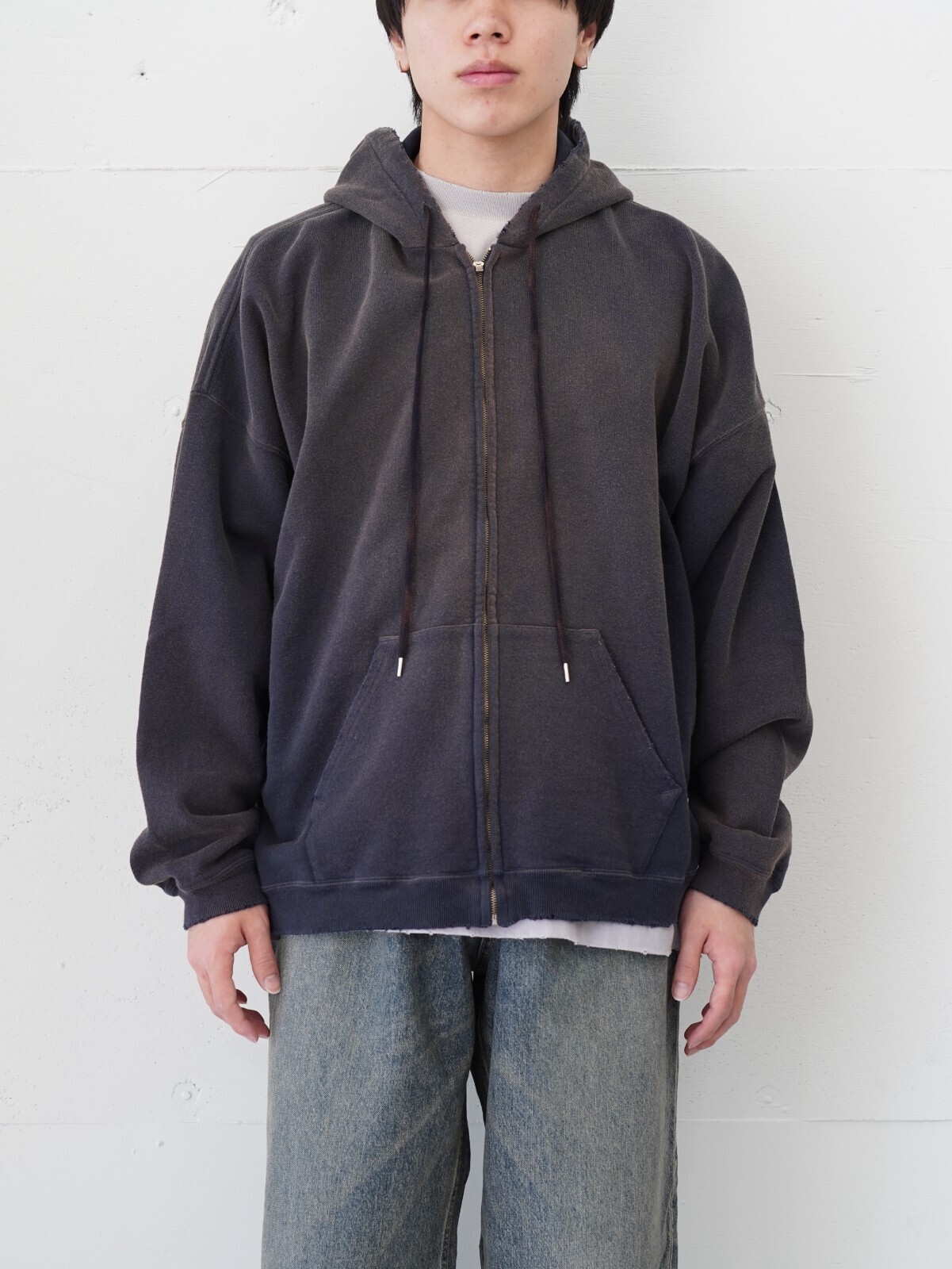 DAIRIKU 男士 "Water-Proof" Vintage Hoodie 图片1