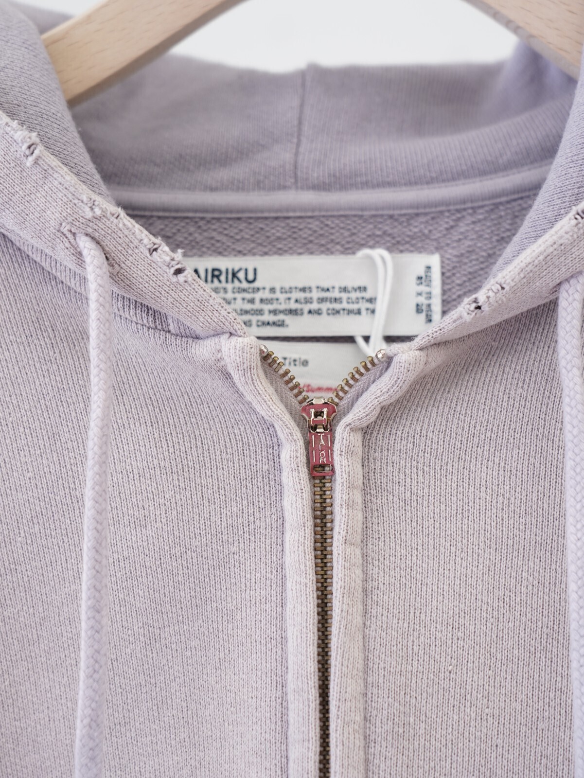DAIRIKU 남성 "Water-Proof" Vintage Hoodie 이미지21