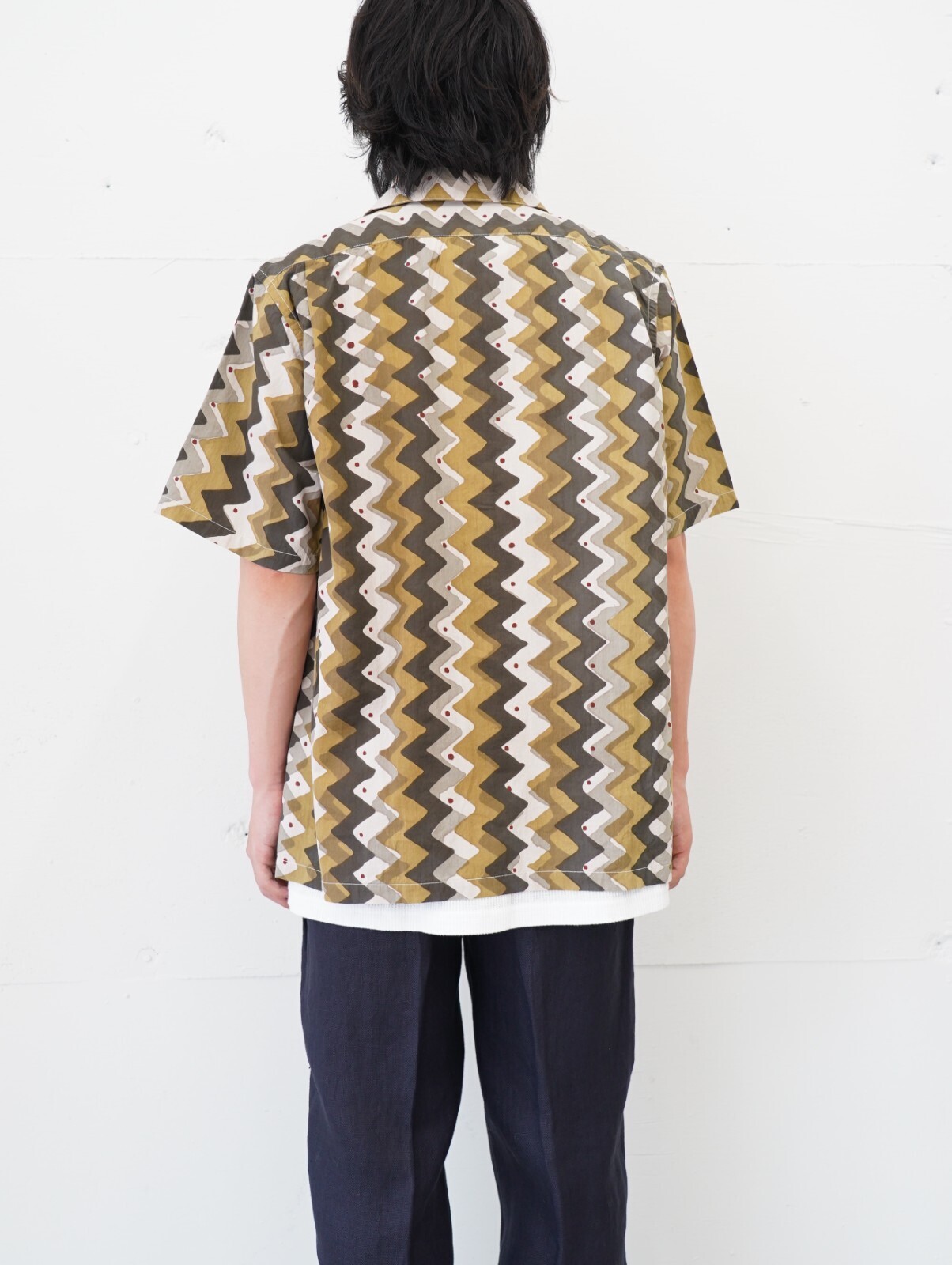KAPTAIN SUNSHINE 男裝 Open Collar S/S Shirt 圖片3