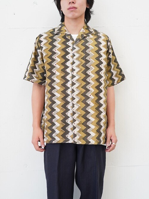 Open Collar S/S Shirt｜KAPTAIN SUNSHINE 남성