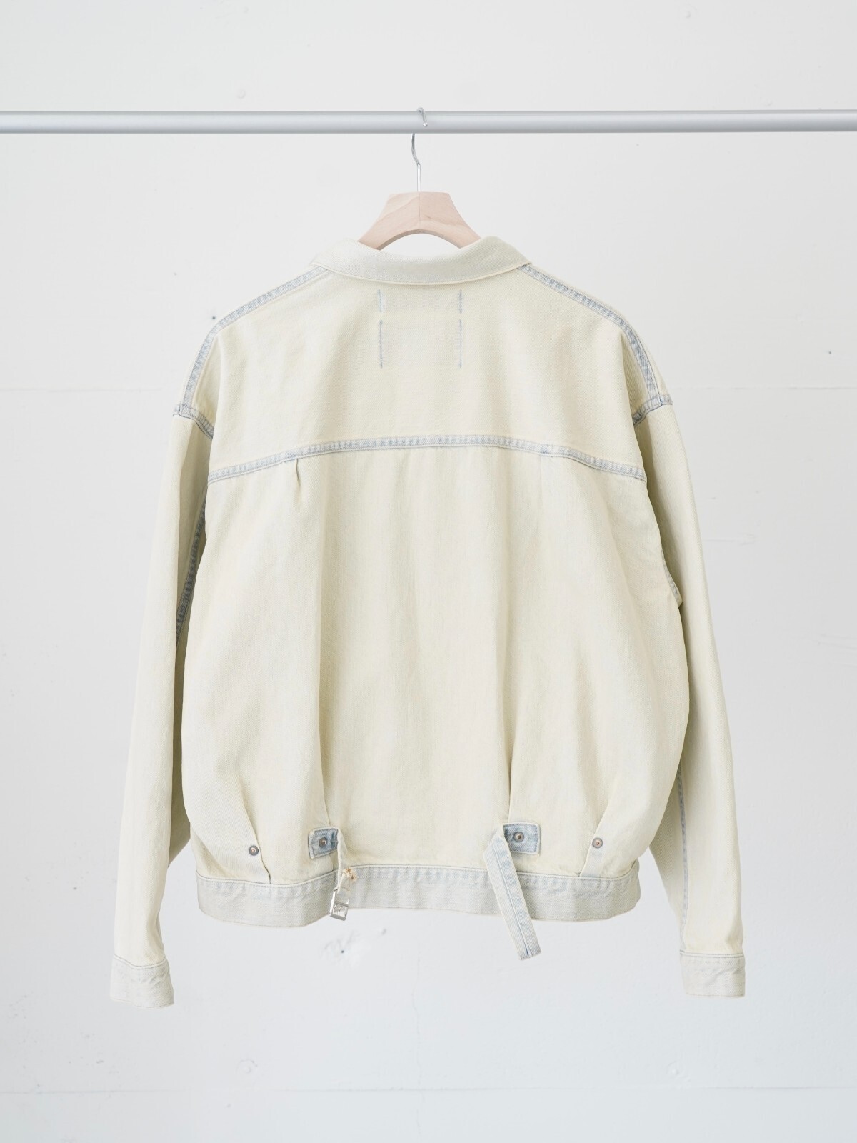 DAIRIKU 男士 "Ice Wash" 2PKT Denim jacket 图片7