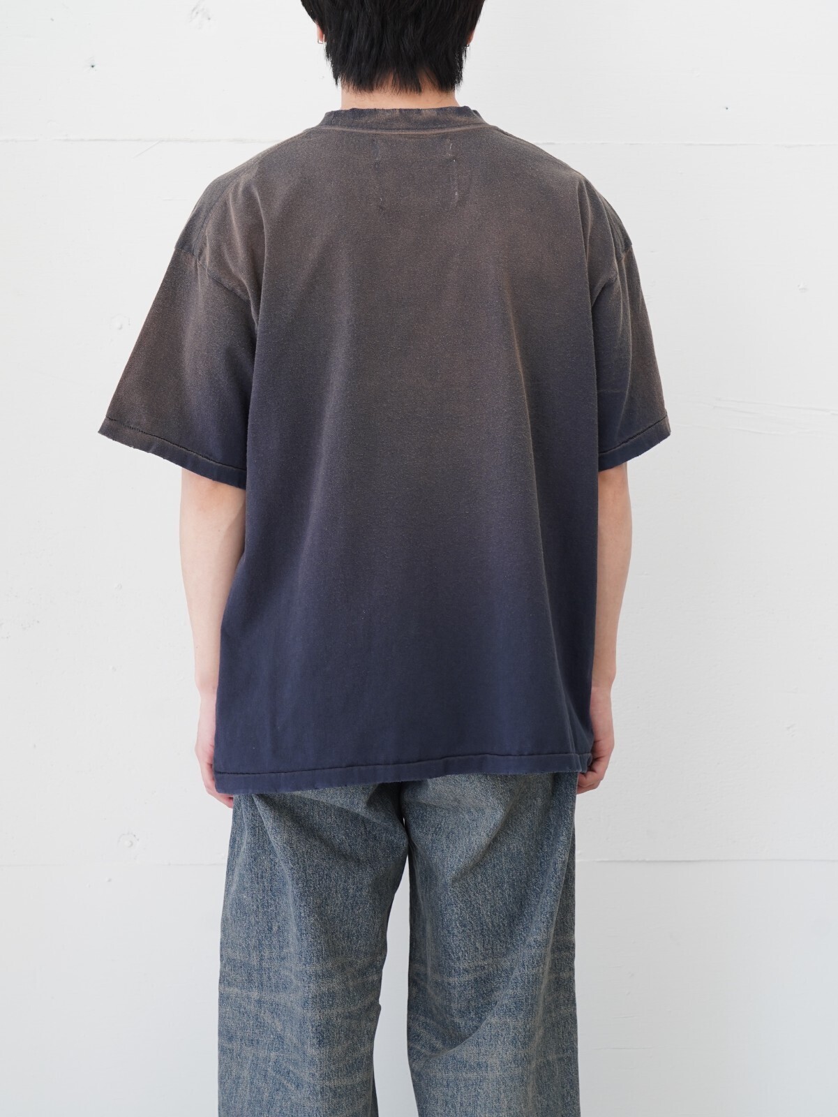 ダイリク メンズ "Alien" ヴィンテージウォッシュH-S Tシャツ 画像3