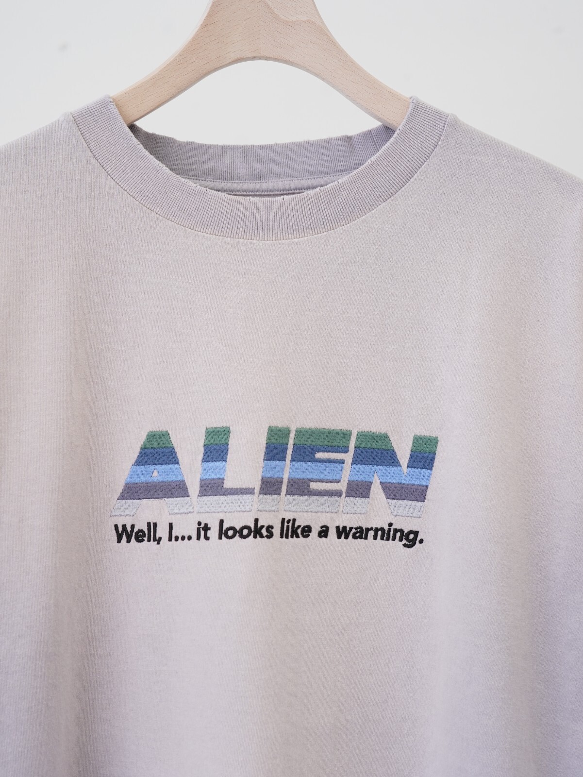 ダイリク メンズ "Alien" ヴィンテージウォッシュH-S Tシャツ 画像14