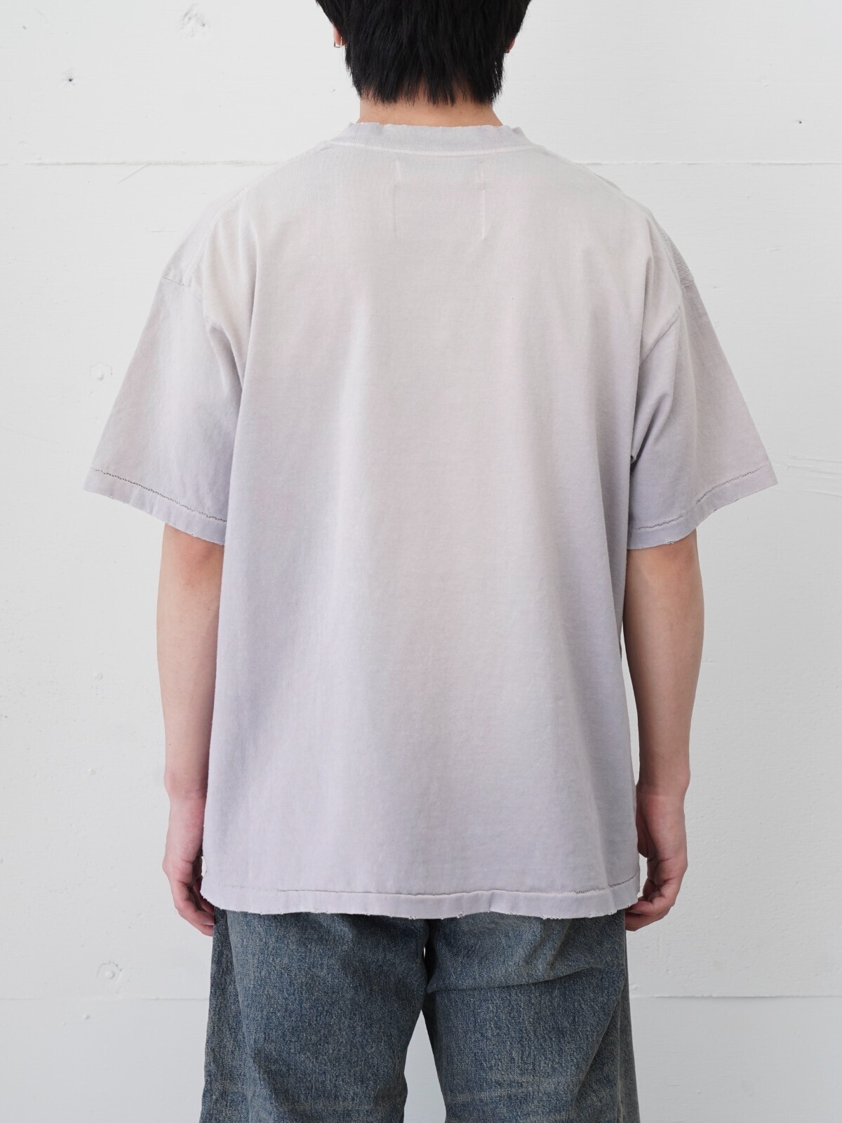 ダイリク メンズ "Alien" ヴィンテージウォッシュH-S Tシャツ 画像11