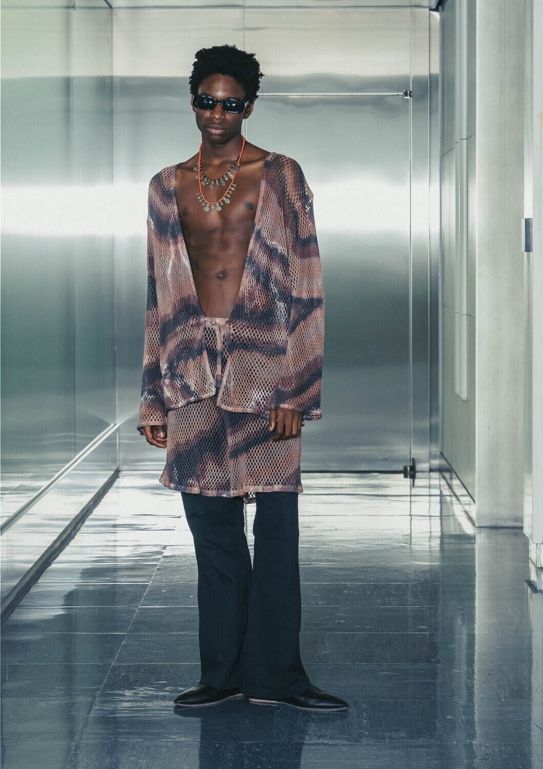 Lamrof 女士 & 男士 Ami Art Layered Pants 图片14