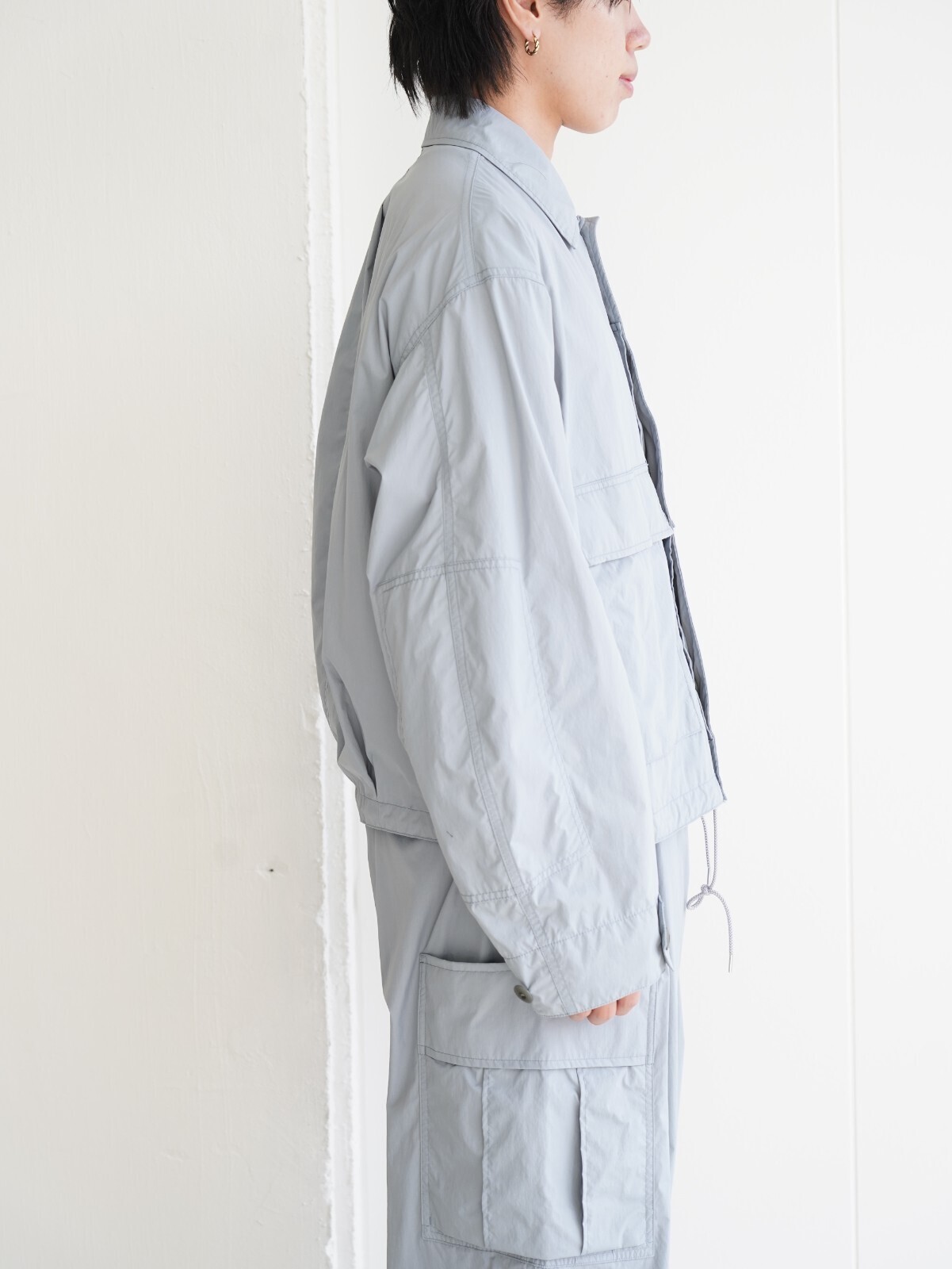 Product Twelve 남성 Cropped Utility Shirt 이미지2