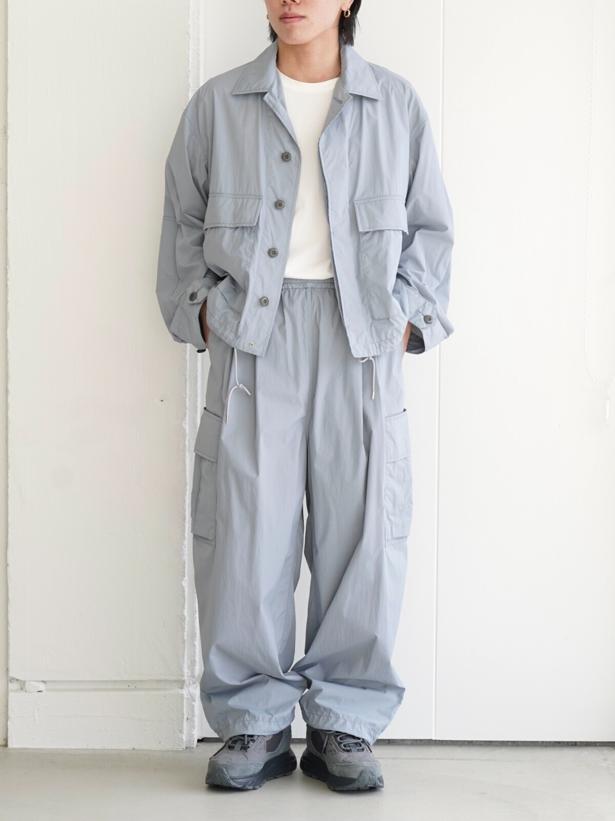 Product Twelve 남성 Cropped Utility Shirt 이미지4