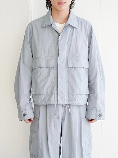 Cropped Utility Shirt｜Product Twelve 男士