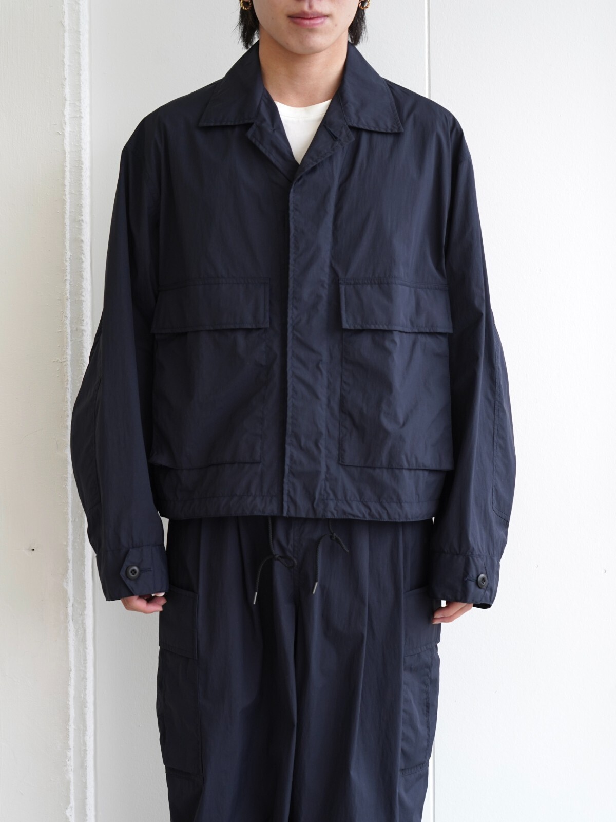 Product Twelve 남성 Cropped Utility Shirt 이미지12