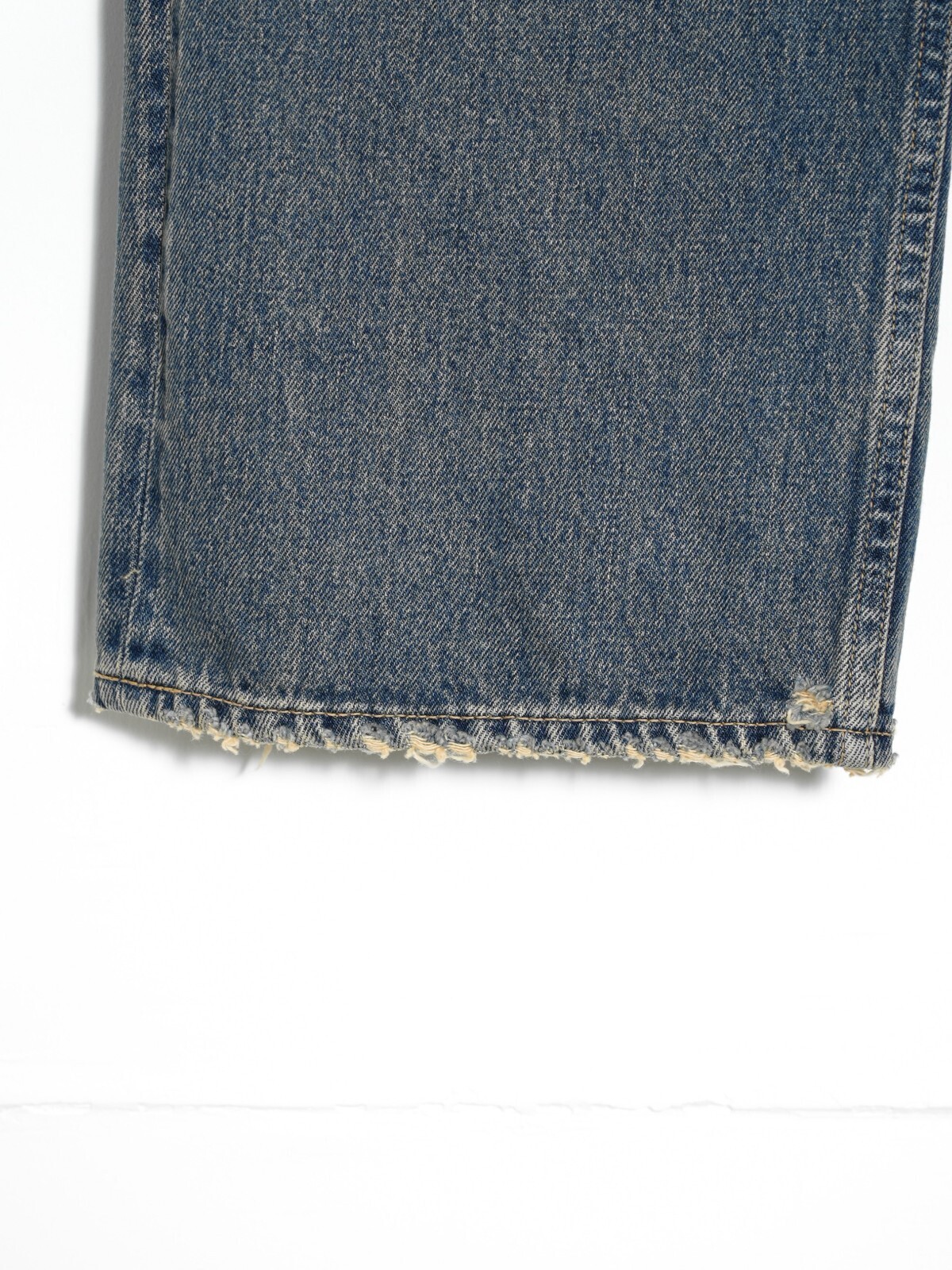 DAIRIKU MENS "Straight"Cross Embroidery Vintage Denim Pants IMAGE16