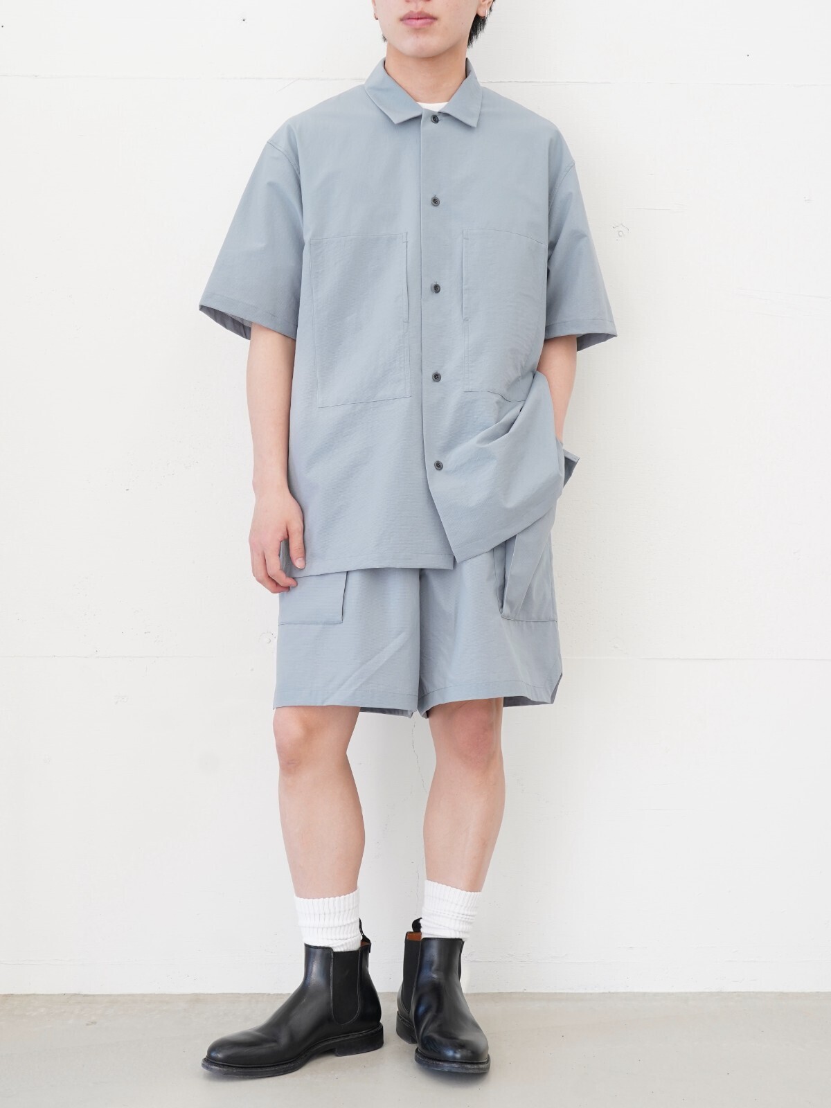 プロダクトトゥエルブ メンズ ベンチレーション ショートスリーブシャツ 画像14