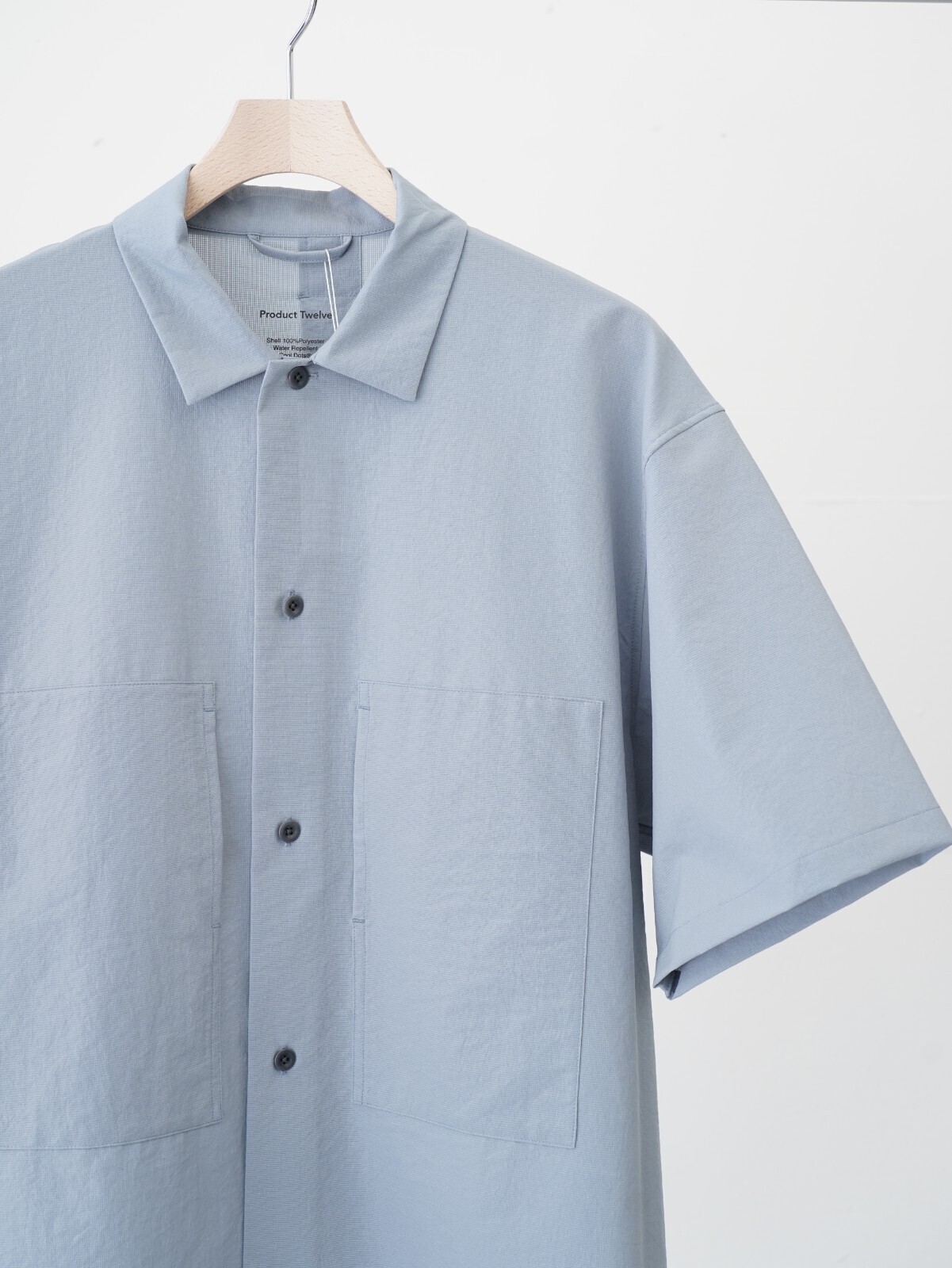 プロダクトトゥエルブ メンズ ベンチレーション ショートスリーブシャツ 画像12