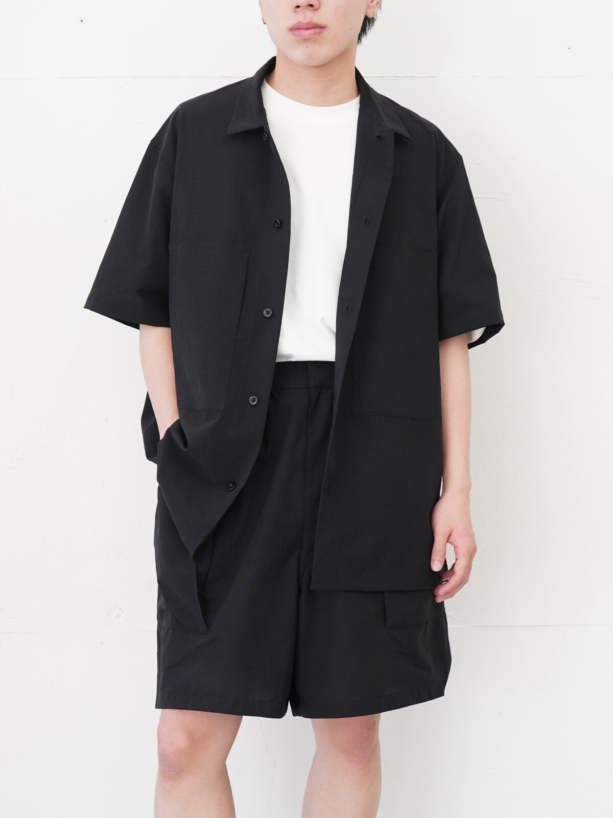 プロダクトトゥエルブ 23SS ペインターショートパンツ 黒 ベンチレーションショートパンツ - プロダクトトゥエルブ メンズ