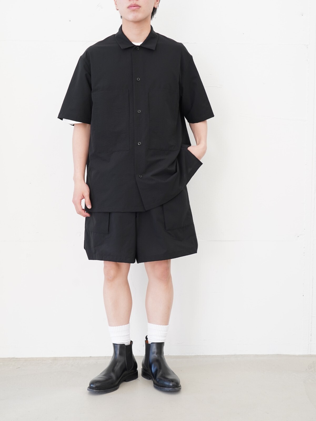 プロダクトトゥエルブ　23SS ペインターショートパンツ 黒 ベンチレーションショートパンツ - プロダクトトゥエルブ メンズ