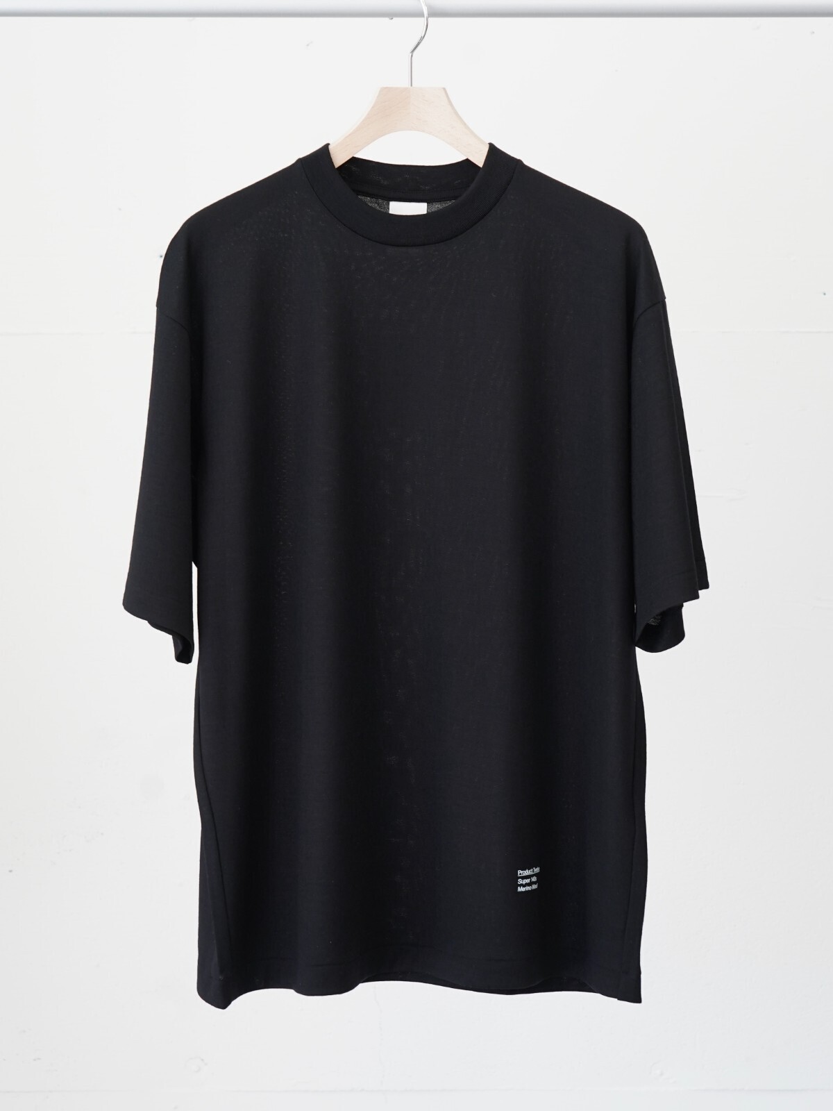 プロダクトトゥエルブ メンズ スーパー140's メリノウールTシャツ 画像1