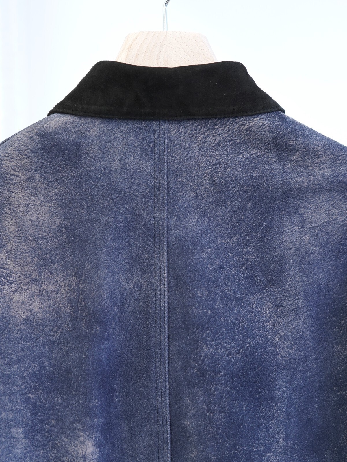 SEVEN BY SEVEN 男士 LEATHER DETROIT JACKET - Goat suede Antique finish - 图片11