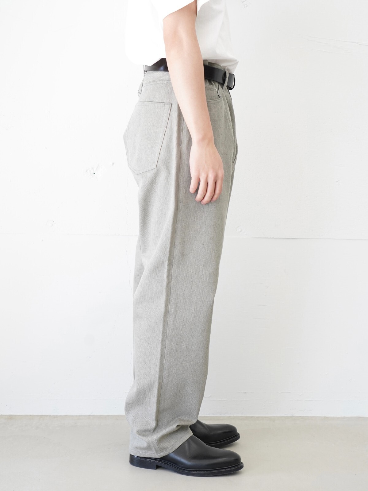セブンアイディーコンセプト ワイドパンツ ベージュ フラットウエスト 5108 7-IDconcept.｜ワイドクロップトパンツ | Rakuten Fashion(楽天