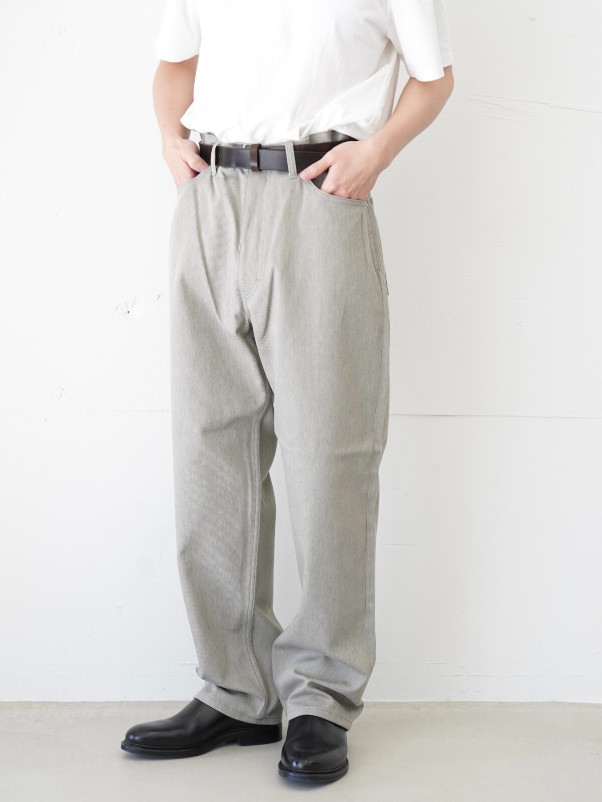 h's c binet パンツ AMBIDEX Store △〇トロピカルワッシャー ハイウエスト