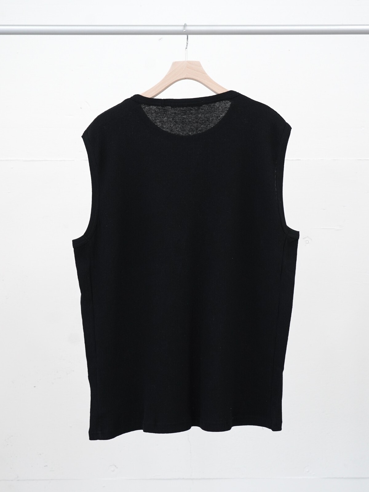 SEVEN BY SEVEN 남성 WRAP AROUND SLEEVELESS TEE - Recycle supima waffle - 이미지5