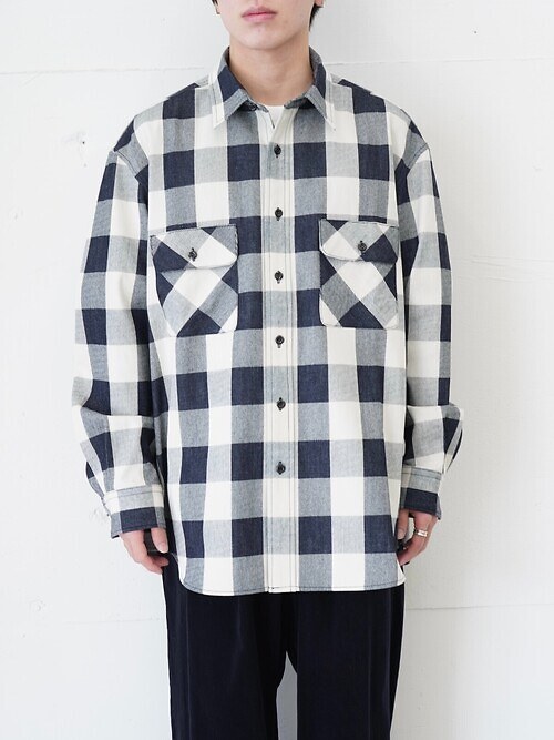 BUFFALO CHECK LOOSE WORK SH L/S｜SEVEN BY SEVEN 男裝