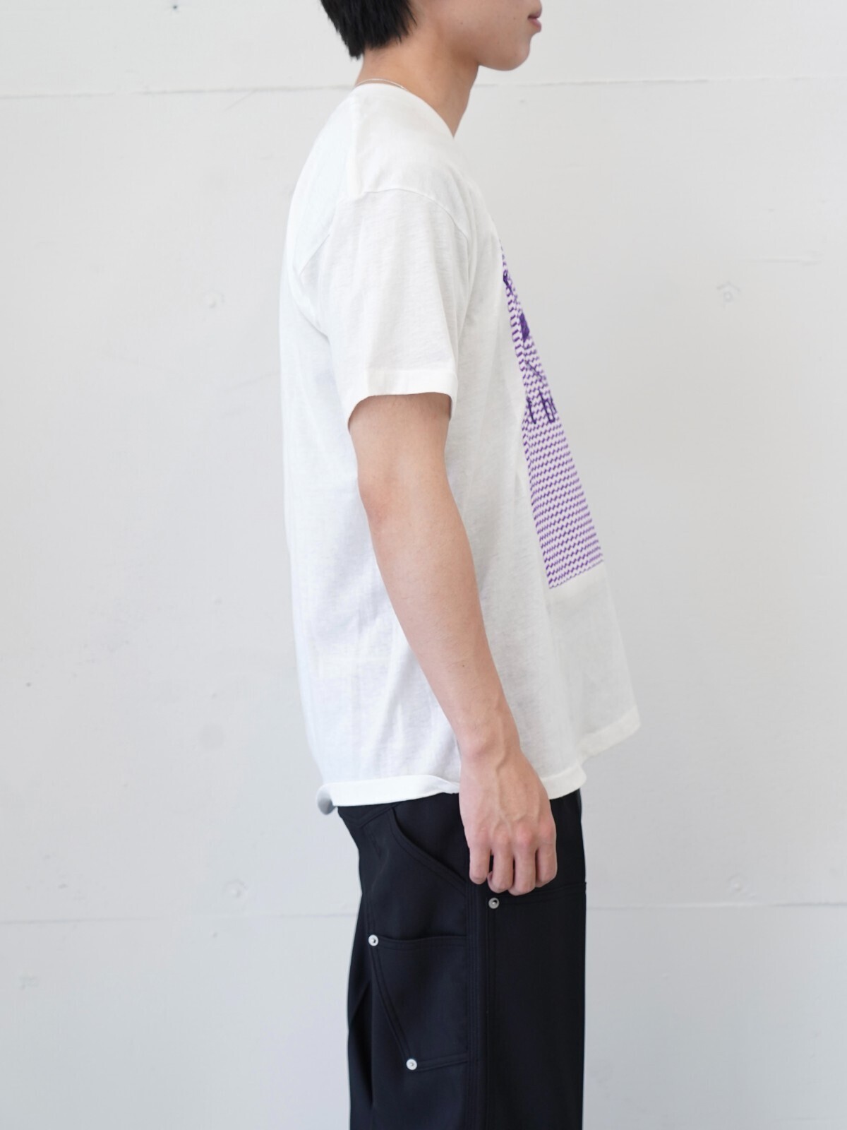 SEVEN BY SEVEN MENS REWORK EMBROIDERY TEE (25SS) IMAGE22