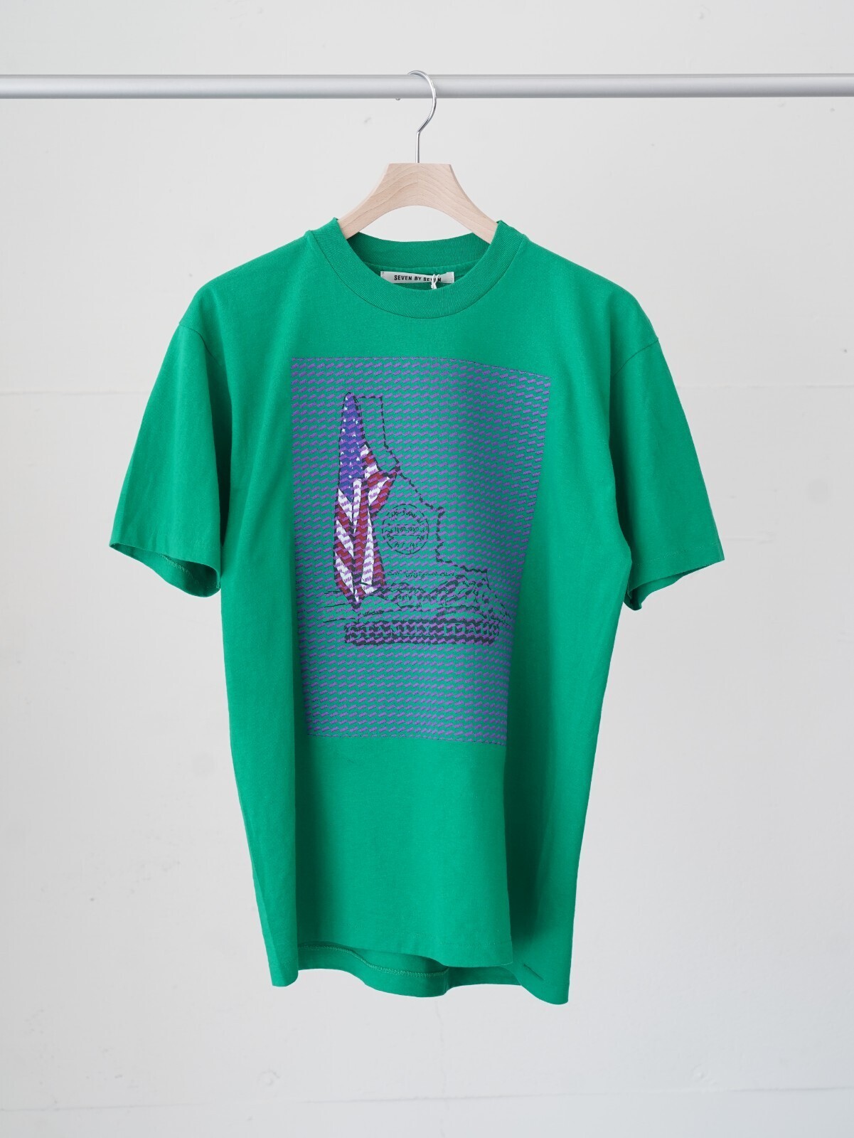 SEVEN BY SEVEN MENS REWORK EMBROIDERY TEE (25SS) IMAGE15