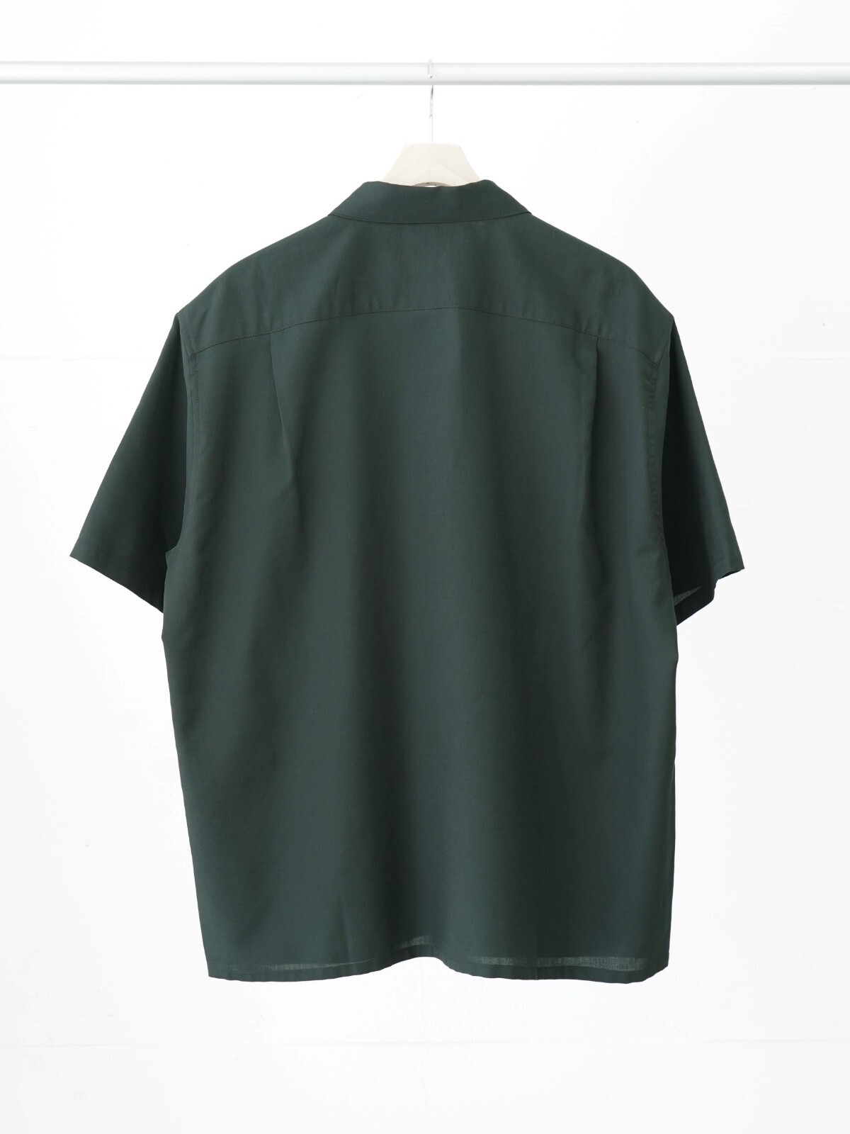 SEVEN BY SEVEN MENS FLAT COLLAR SHIRTS S/S - Soft strech Double dobby cloth - IMAGE9