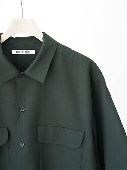 SEVEN BY SEVEN 男士 FLAT COLLAR SHIRTS S/S - Soft strech Double dobby cloth - 圖片2