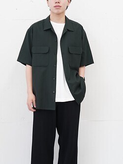 SEVEN BY SEVEN 男士 FLAT COLLAR SHIRTS S/S - Soft strech Double dobby cloth - 圖片10
