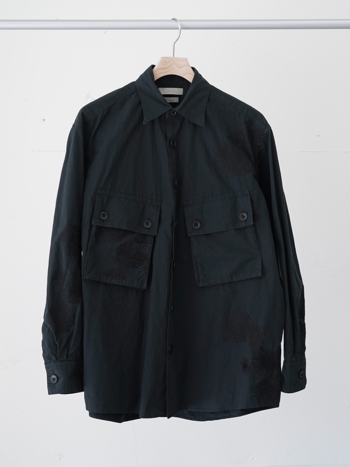 ヨーク メンズ エンブロイダリーユーティリティシャツ 画像21