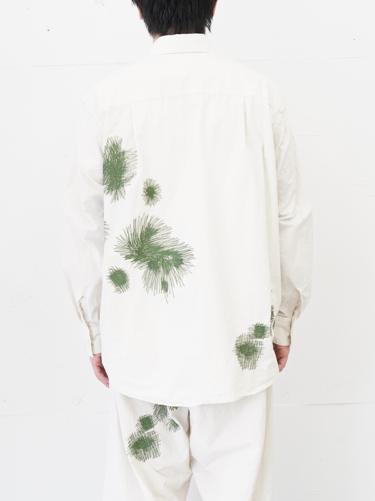 ヨーク メンズ エンブロイダリーユーティリティシャツ 画像3