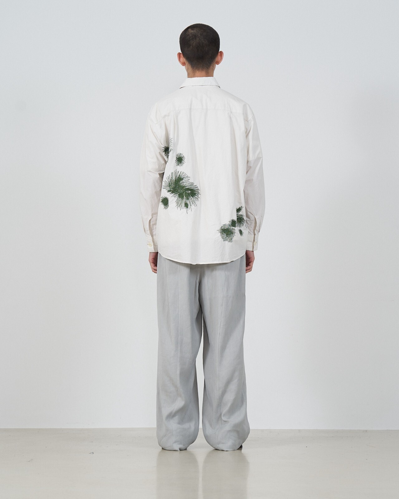 ヨーク メンズ エンブロイダリーユーティリティシャツ 画像16