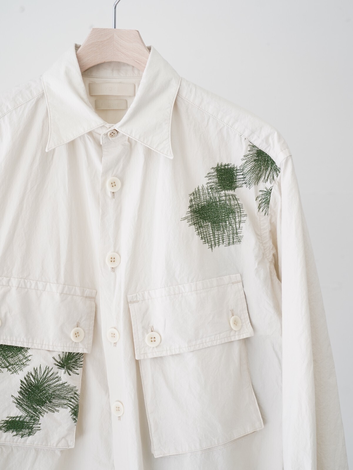 ヨーク メンズ エンブロイダリーユーティリティシャツ 画像7