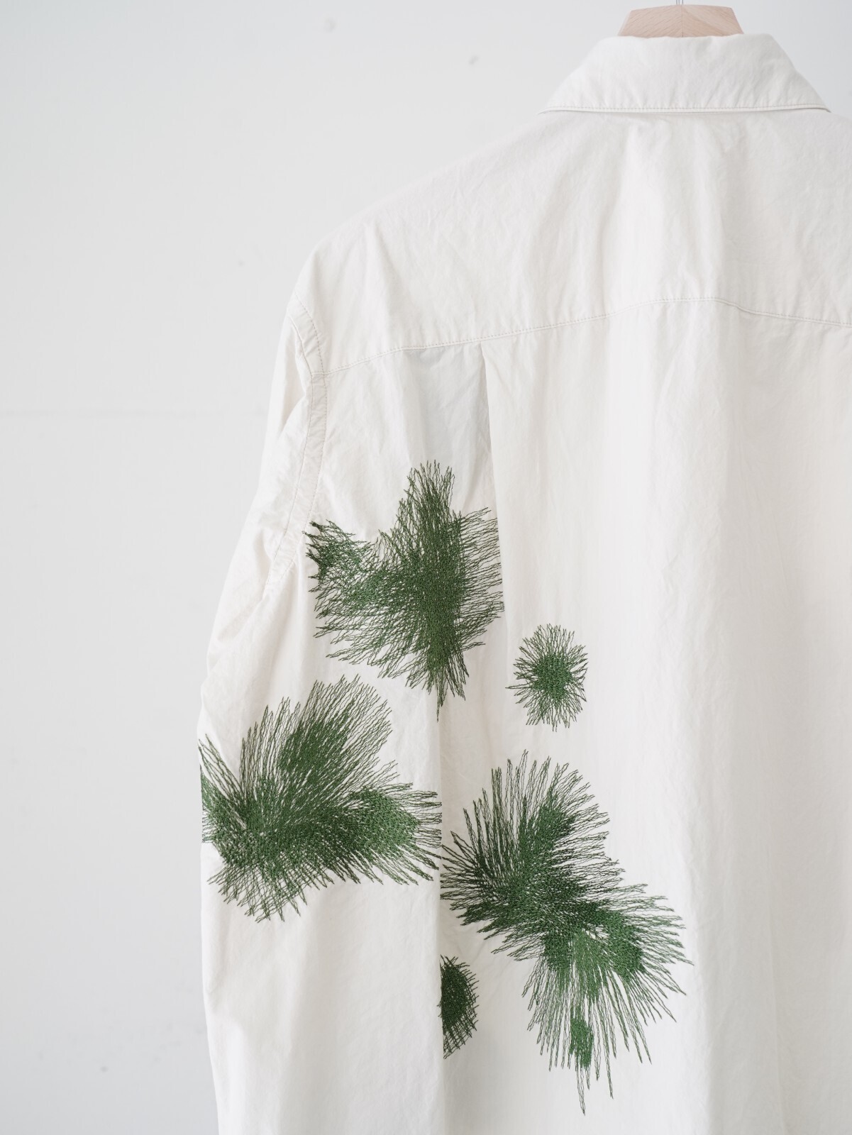 ヨーク メンズ エンブロイダリーユーティリティシャツ 画像10