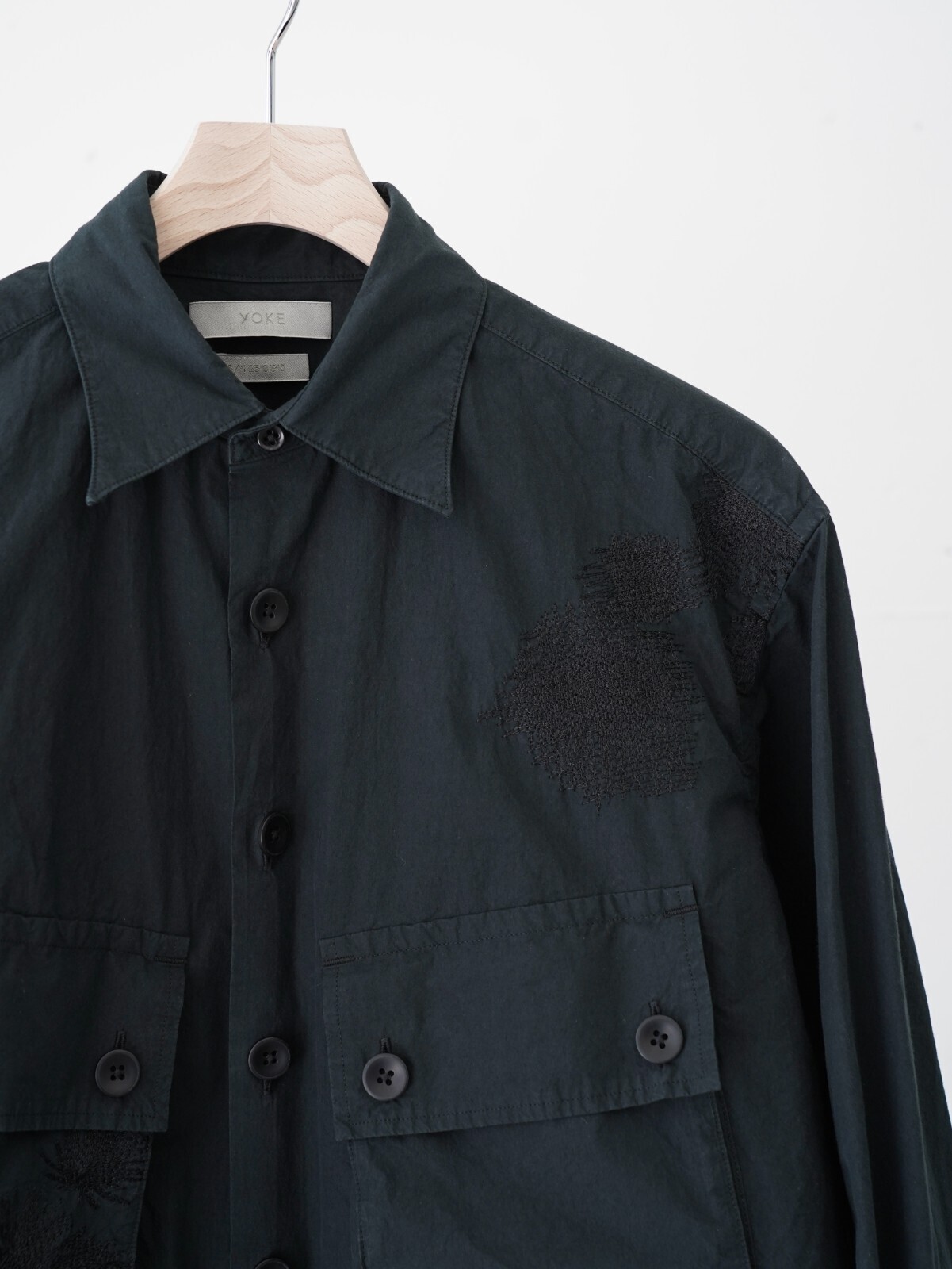 ヨーク メンズ エンブロイダリーユーティリティシャツ 画像23